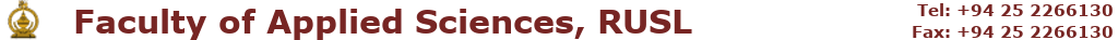 E-Learn @Applied Sciences RUSL